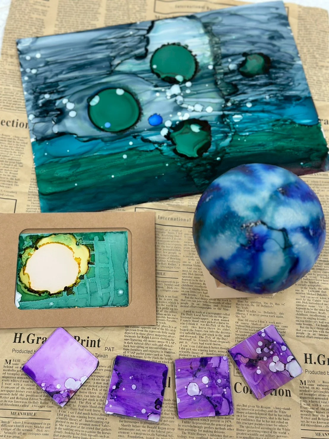 Line Album 2025522 黎明 酒精墨水—月亮🌕 251104 66