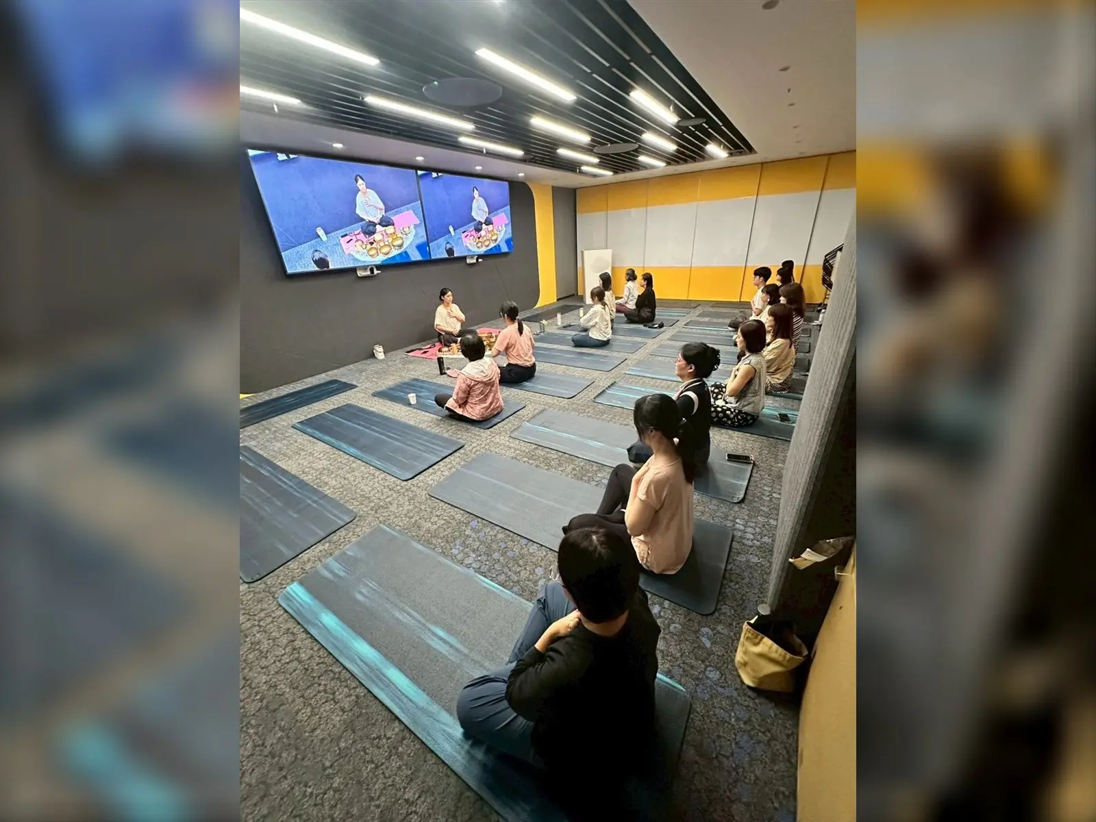 HP 公司團體頌缽音療瑜珈課程
